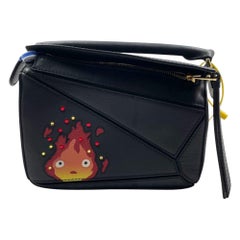 Loewe x Howl's Moving Castle Studio Ghibli Collection Puzzle Calcifer Mini Black