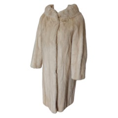 Vintage Christian Dior blush Mink Fur cocktail Coat (Size 6 S)