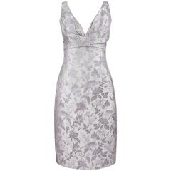 ALEXANDER McQUEEN S/S 2007 "Sarabande" Floral Brocade Sleeveless Shift Dress 6