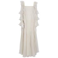 Vintage 70's Empire Waist JEAN VARON Dress 9