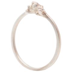 Satin Finish Sterling Silver Cutie Ring