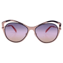 Occhiali da sole Emilio Pucci Cat Eye Gold EP 130 28B 56/17 140 mm