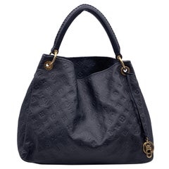Louis Vuitton Blu scuro Monogram Empreinte Artsy MM Tote Bag