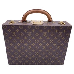 Louis Vuitton Monogram Canvas Jewelry Case Boite Bijoux Travel Bag