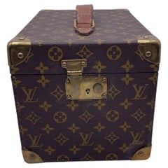 Louis Vuitton Vintage Monogram Boite Flacons Train Case Travel Bag
