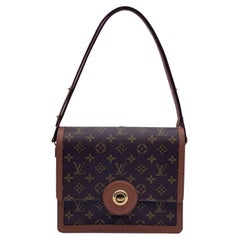 Louis Vuitton Vintage Monogram Canvas Raspail Box Shoulder Bag