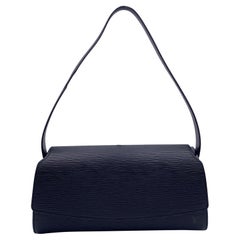 Louis Vuitton Vintage Black Epi Leather Nocturne PM Shoulder Bag