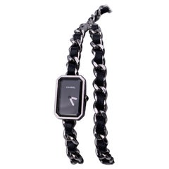Chanel Black Stainless Steel Triple Tour Premiere XS Watch