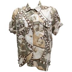 Moschino Jeans Cinema Shirt "La classe non è acqua / You cannot buy Class" 6