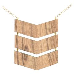 Triple Chevron Necklace