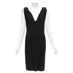 MAISON MARGIELA 2005 Vintage Laufsteg Schwebendes Kleid aus klarem Fischdraht mit V-Knie S