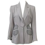 Blazer con perline anni '40