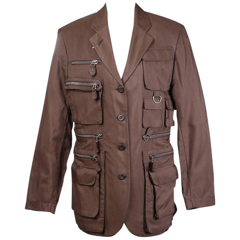 Jean Paul Gaultier Military Jacket circa 1980s For Sale at 1stDibs