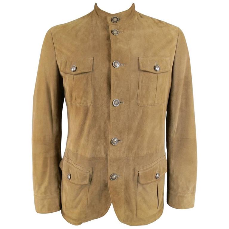 gevogelte Bij Oefenen Men's ARMANI COLLEZIONI 40 Tan Perforated Suede Military Jacket at 1stDibs | armani collezioni suede jacket gevogelte Bij Oefenen Men's ARMANI COLLEZIONI 40 Tan Perforated Suede Military Jacket at 1stDibs | armani collezioni suede jacket