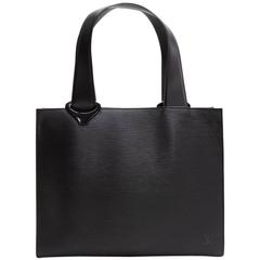 Louis Vuitton Jemo Black Epi Leather Shoulder Tote Bag