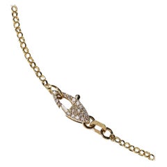Catena Rolo in oro giallo 14k con chiusura a diamante (19") di Series of Eleven