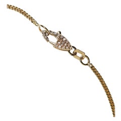 Catena in oro giallo 14k con chiusura a diamante (19") di Series of Eleven