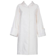 DOLCE & GABBANA 90's Rare Silk Shantung Coat