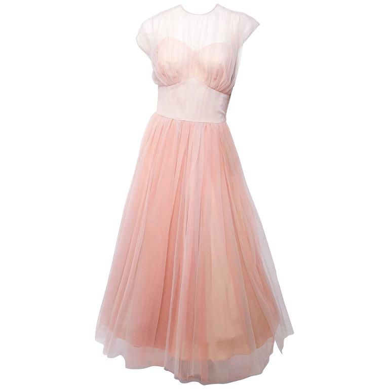 pastel pink and blue dress
