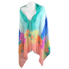 Leonard, Paris Seidenchiffon-Rosenschal