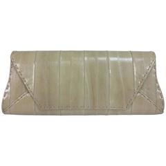 VBH Manila First Edition cream eel skin clutch handbag 11