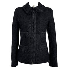 Chanel New Timeless Black Tweed Jacket