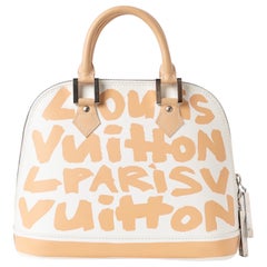 Louis Vuitton Alma MM Graffiti Stephen Sprouse in PELLE