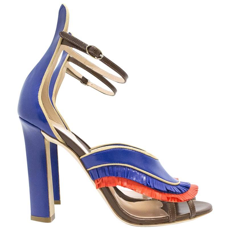 Paula Cademartori High Heeled Sandals For Sale