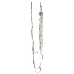 John Galliano for Christian Dior Spring/Summer 1998 Elaborate Raj Pearl Necklace