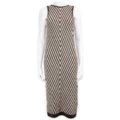 Max Mara Striped Knitted Midi Dress Size M