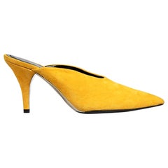 Calvin Klein Ante Amarillo Roslynn Mules Talla IT 36