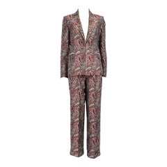Golden Goose Paisley Jacquard Blazer Suit Set Size M
