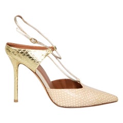 Malone Souliers Daria Pumps mit Python-prägung Größe IT 38