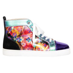 Christian Louboutin Leather Louis Orlato Disco Trainers Size IT 40