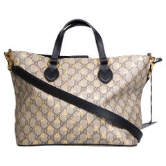 Gucci Brown GG Bee Print Medium Tote