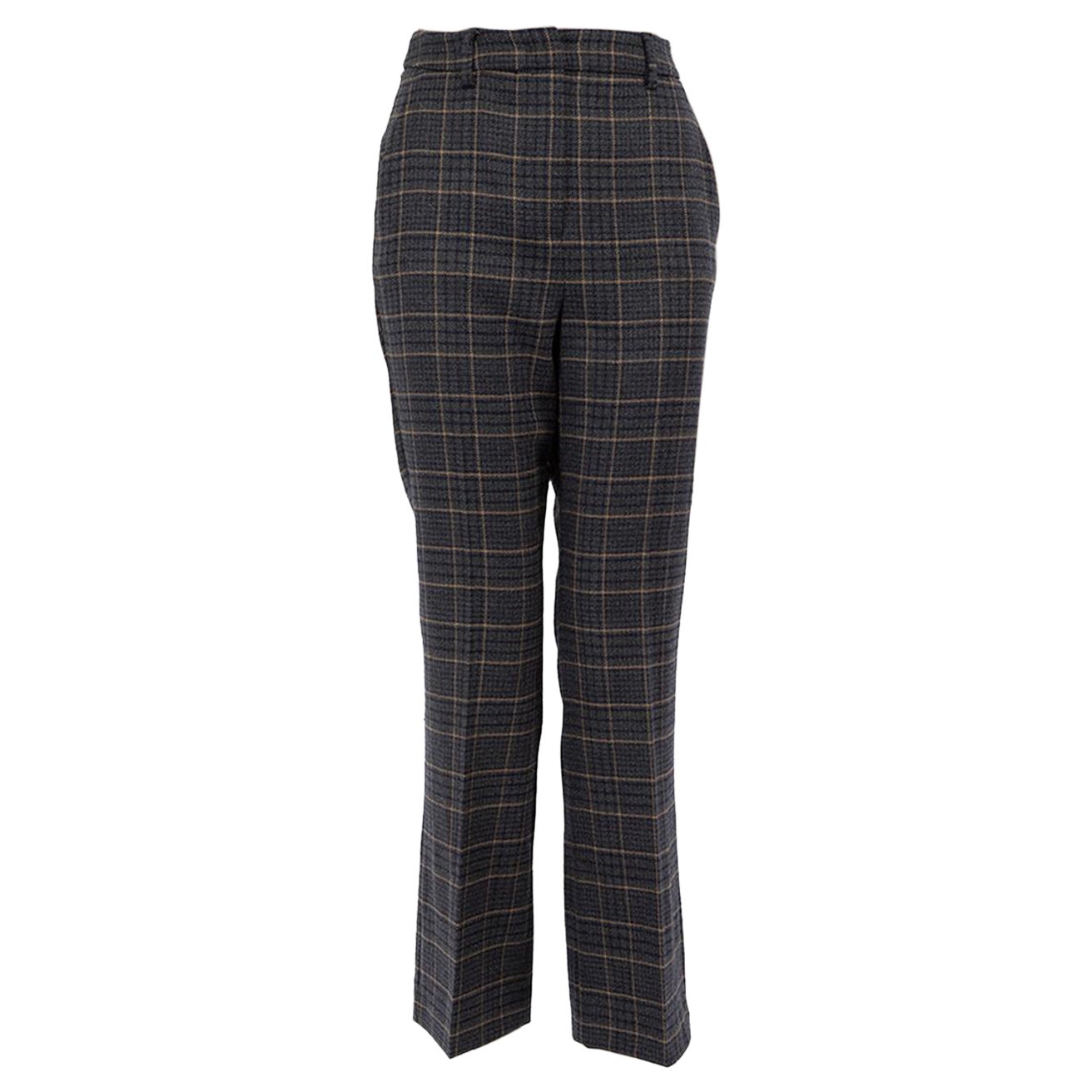 Pantalon à carreaux Max Mara Weekend Max Mara gris taille S