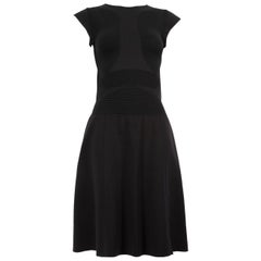 Wolford Black Midi Skater Dress Size S