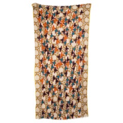 Vivienne Westwood Wool Abstract Patterned Scarf