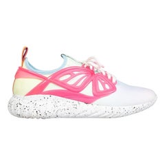 Sophia Webster Butterfly Detail Lace Up Trainers Size IT 41