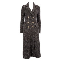 Isabel Marant Isabel Marant Étoile Brown Long Tweed Coat Size S
