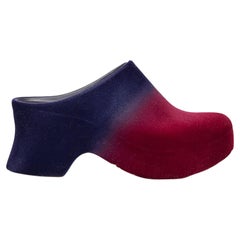 Loewe Gradient Terra 90 Wedge Mules Size IT 40