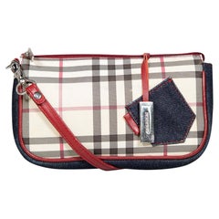 Burberry Plaid Print Mini Shoulder Bag