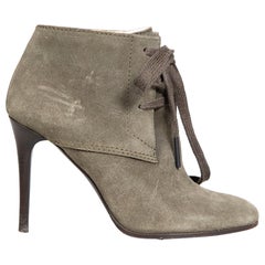 Burberry Greene & Greene in pelle scamosciata con tacco alto Taglia IT 36.5