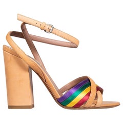 Tabitha Simmons Strappy High Block Sandals Size IT 37