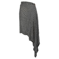 Vivienne Westwood Vivienne Westwood Red Label Black Asymmetric Midi Skirt Size M