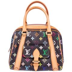       Louis Vuitton Monogram Multicolor Priscilla Bag - black 