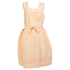 Marni Peach Knee Length Sleeveless Dress Size XS
