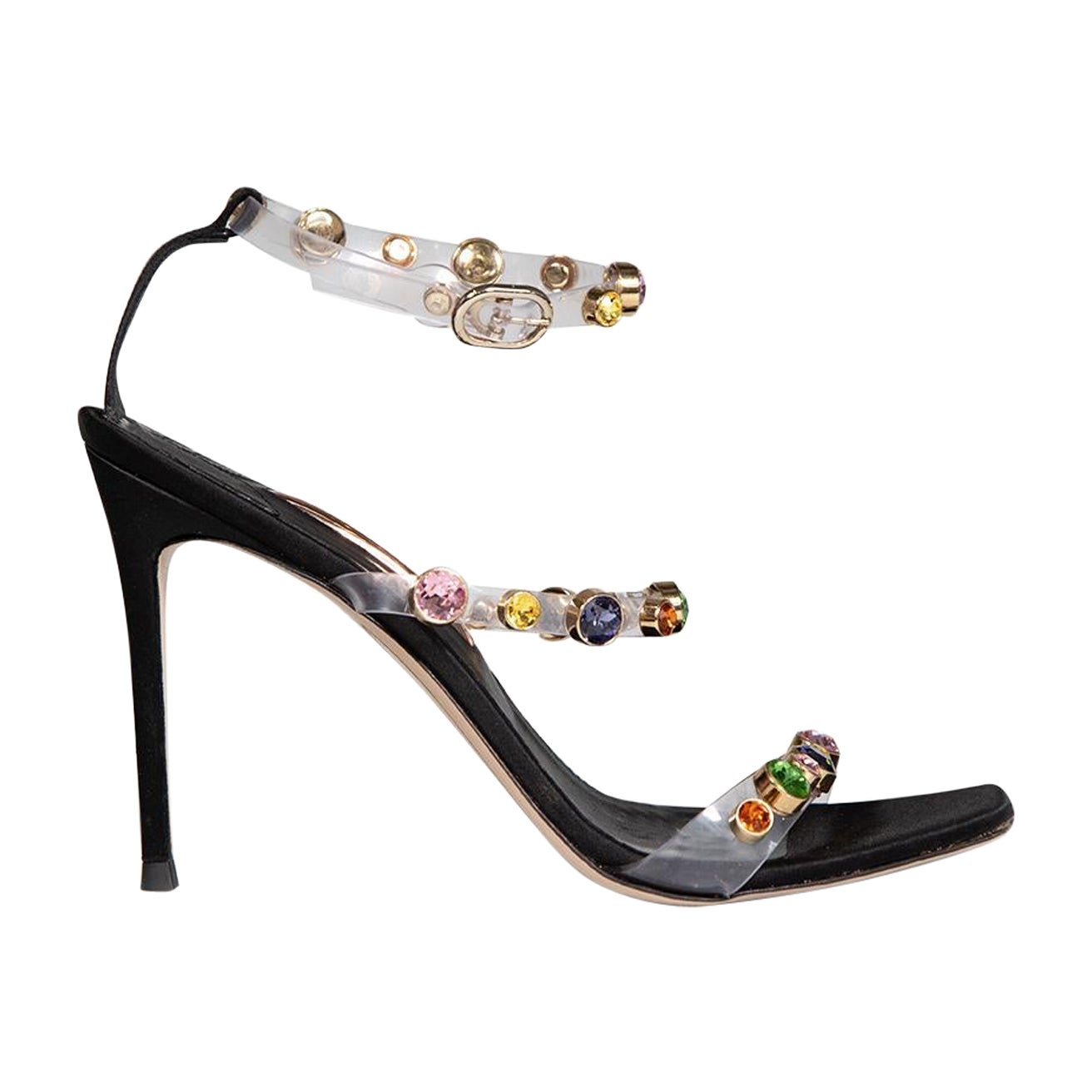Sophia Webster Rosalind Crystal Embellished Sandals Size IT 42 For Sale