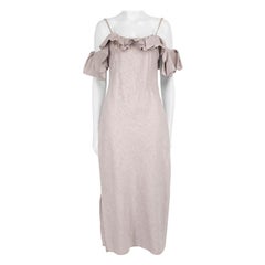 Jacquemus Vestido La Robe Pampelonne Morado Talla M