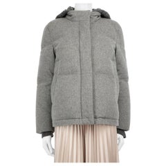 Loro Piana, veste grise en cachemire, taille XL